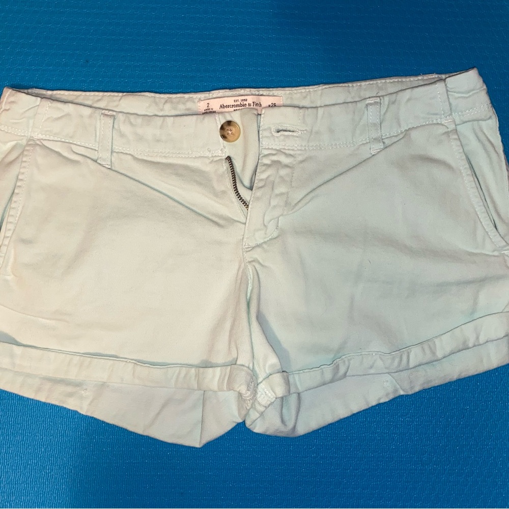 Abercrombie & Fitch Blue Bermuda Shorts